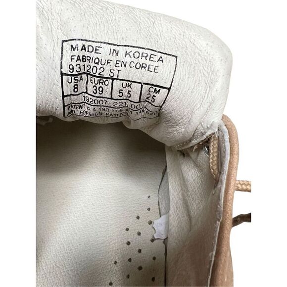 Vintage 90s Nike Pro Air Classic Pro Golf Shoes Tan Suede Women’s 8 NEW - Picture 5 of 8